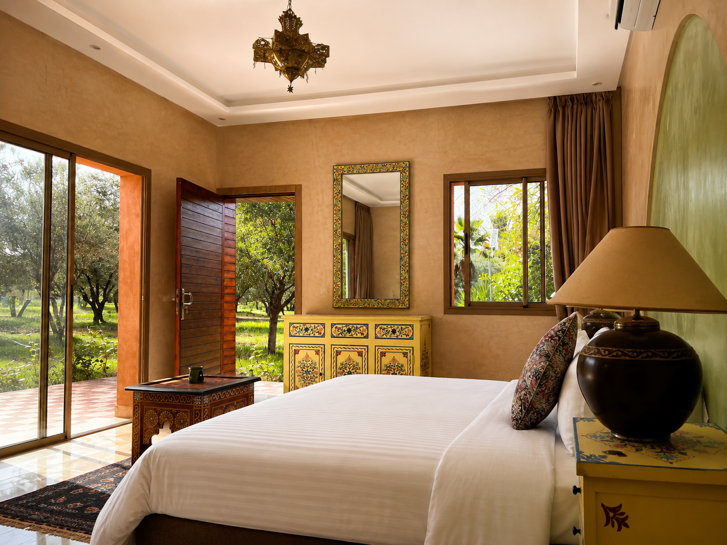 Bungalow bedroom interior