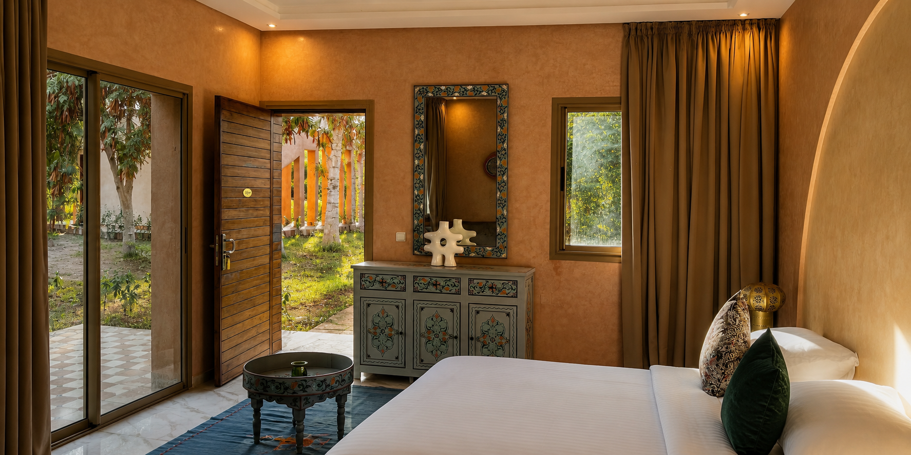 Bungalow bedroom interior