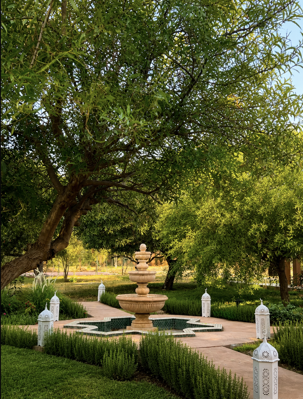 Bungalow estate grounds