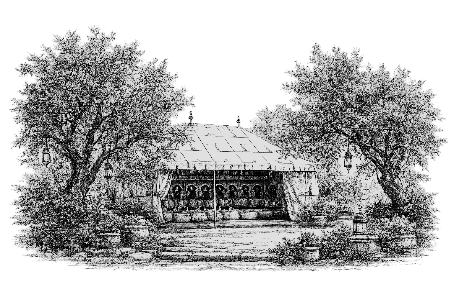 Gardens Sketch